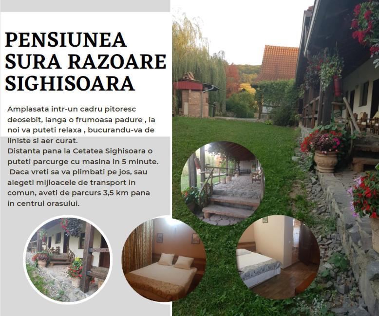 Vila Sura Razoare シギショアラ エクステリア 写真